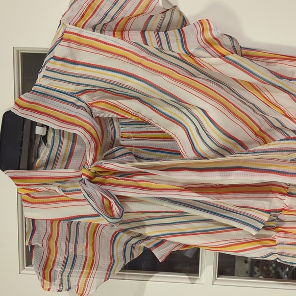 Striped maxi dress - Picture 2 of 2